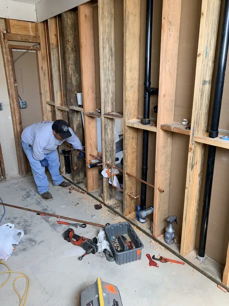 Commercial rough-in plumbing for Gas Line Repair in Downtown Coeur d'Alene
